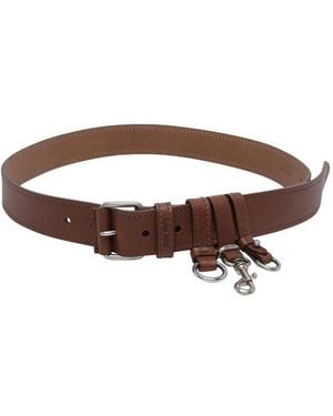 Miu Miu Solid Belt - Brown