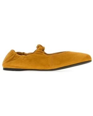 Miu Miu Suede Ballet Flats - Multicolor