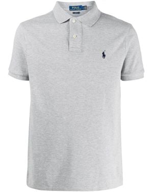 Ralph Lauren Logo Polo - Gray