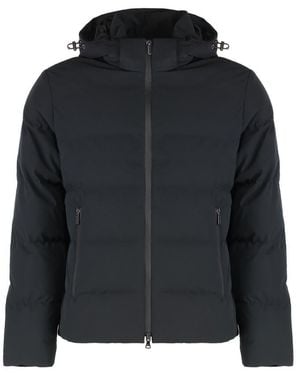 Paul & Shark Regular Hood Jacket - Black