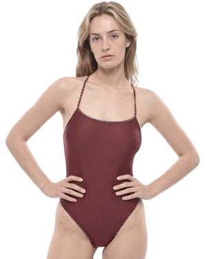 Oséree Embellished Swimwear - Red