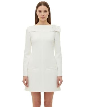Courreges Solid Dress - White