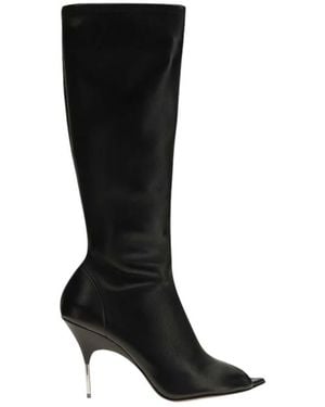 AMINA MUADDI High Bruna High Boots - Black