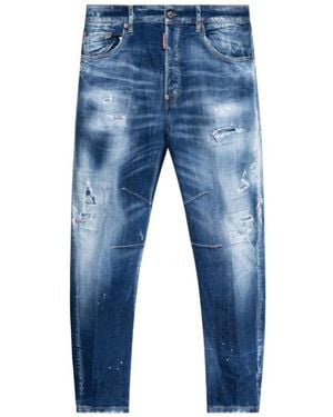 DSquared² Mid Rise Jeans - Blue