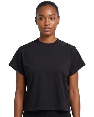 Rick Owens Solid Crew Neck T-Shirt - Black