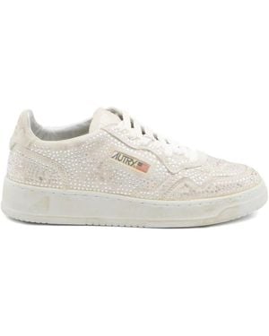 Autry Logo Sneakers - White