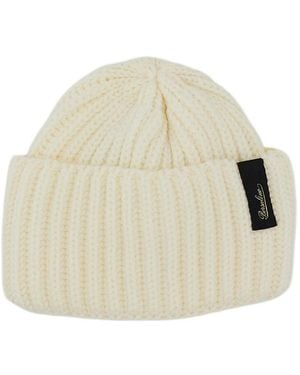 Borsalino Knitted Beanies Cap - Natural