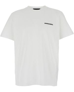 DSquared² Crew Neck T-Shirt - White