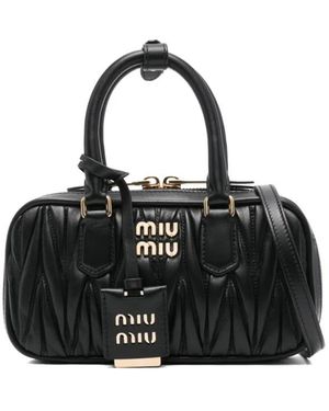 Miu Miu Arcadie Duffle Bag - Black