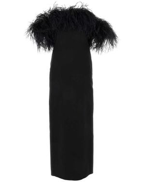 Valentino Crepe Dress - Black