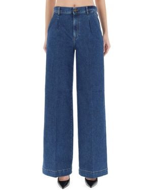 PT Torino Loose High Rise Jeans - Blue