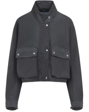 Prada Mock Collar Jacket - Black