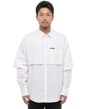 DSquared² Oversized Logo Shirt - White