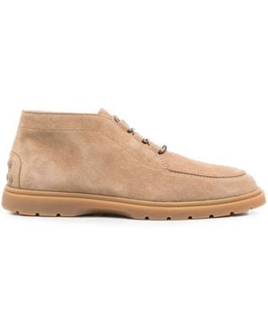 Tod's Suede Desert Boots - Natural