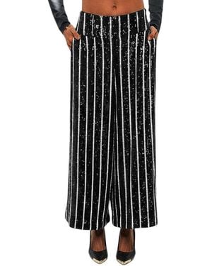 Balmain Blackwhite Regular Fit Trouser
