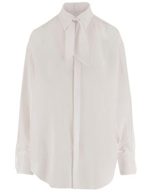 Sa Su Phi Off Relaxed Shirt - White
