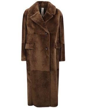 FURLING BY GIANI Long Coat - Brown
