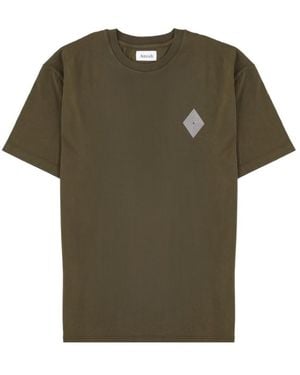 AMISH Logo Crew Neck T-Shirt - Green