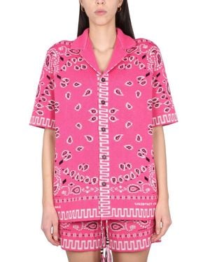 Alanui Relaxed Printed Shirt - Pink