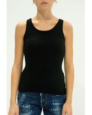 LA ROSE Sleeveless Tank - Black
