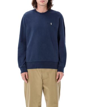 Ralph Lauren Crewneck Logo Sweatshirt - Blue