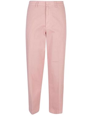 Department 5 Wide Leg Pants - Pink