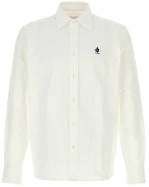 Prada Regular Oxford Shirt - White