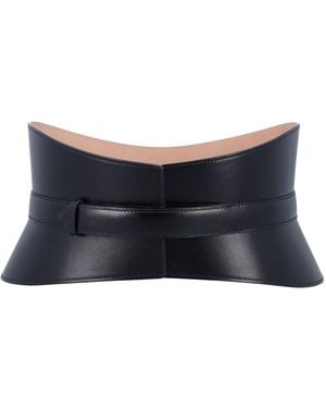 Alaïa Neo Bustier Solid Belt - Blue