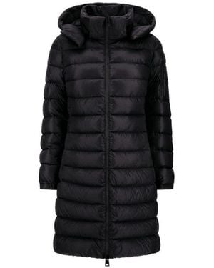 Herno Quilted Hood Jacket - Black