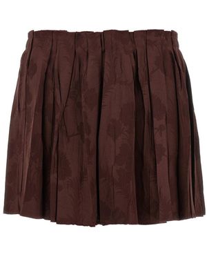 ワンピース ETRO Women Mid Skirts WRHA038299IAD24B4943 BLUE FLORAL ASYMMETRIC MIDI SKIRT | Skirts | ETRO