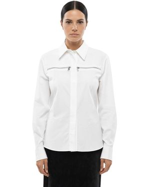 McQueen Regular Solid Shirt - White