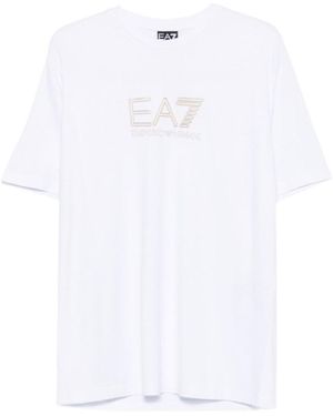 EA7 Logo T-Shirt - White