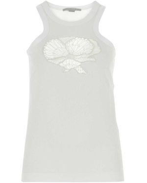 Stella McCartney Cotton Tank Topâ - White