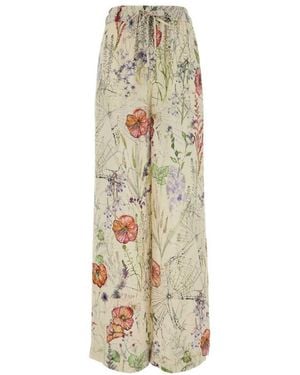 McQueen Loose Drawstring Pants - White