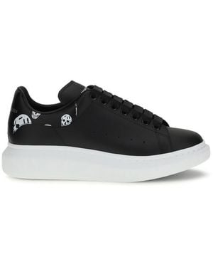 McQueen Graphic Sneakers - Black