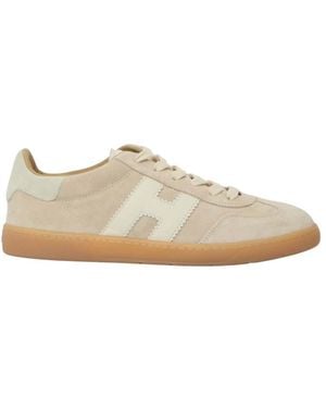 Hogan Color Block Cool Sneakers - Natural