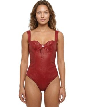 DSquared² Solid Swimwear - Red