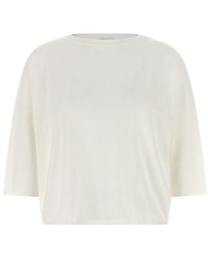 Be You Cashmere Cotton Sweater - White