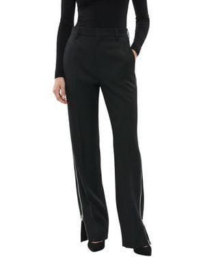 DSquared² Flat Front Trousers - Black