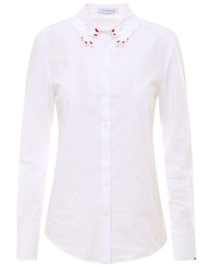 Vivetta Embroidery Shirt - White