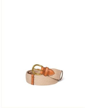 Jérôme Dreyfuss Ceinture Sangle Textured Belt - Pink