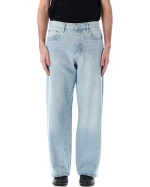 Hello Sunflower Wide Leg Jeans - Blue