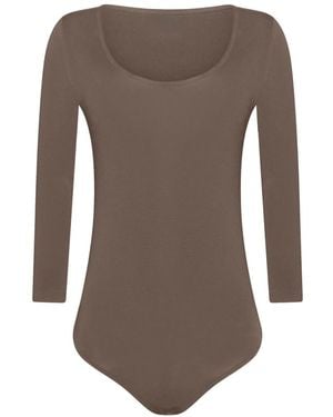 Wolford Solid Swimwear - Brown