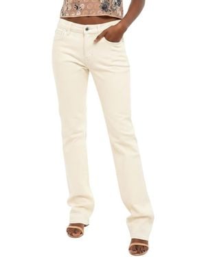 DIESEL Slim High Rise Jeans - Natural
