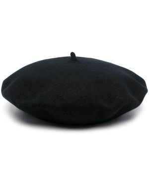 Borsalino Wool Basque Beret Hat - Black