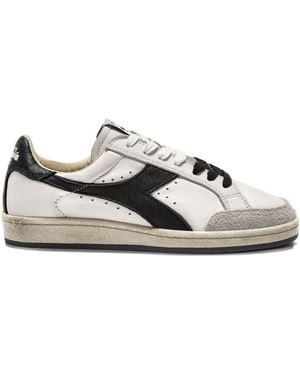 Diadora Color-Block Prestige Sneakers - White