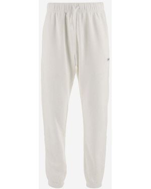 Autry Contrasting Logo Joggers - White