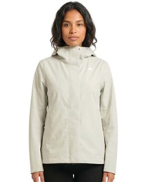 K-Way Solid Hood Jacket - Gray