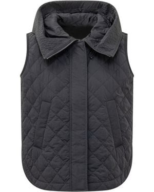 Peuterey Quilted Shirt Collar Jacket - Black
