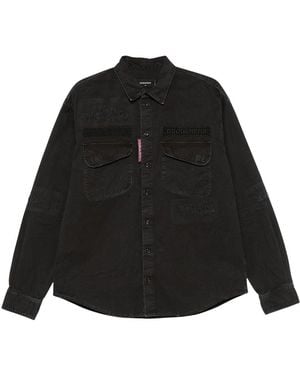 DSquared² Relaxed Shirt - Black